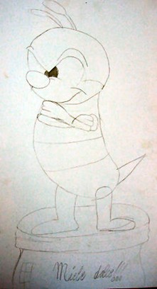 La passione di Sara per il disegno