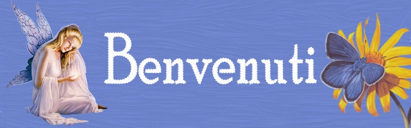 Banner di benvenuto nel sito di Sara